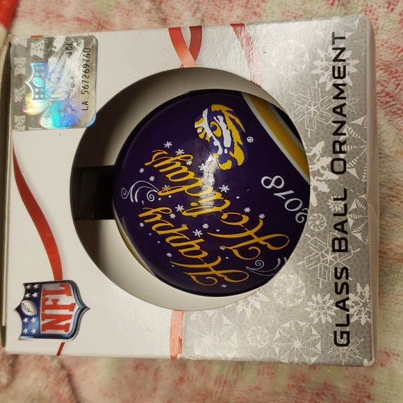 NIB☆ NFL LSU Christmas Ornament - Picture 1 of 8